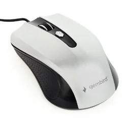 GEMBIRD MUS-4B-01-BS Opticki mis 800-1200Dpi 4-button black/silver USB