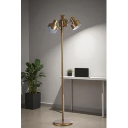 Opviq Podna lampa 8946-1, Zlatne boje