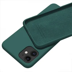MCTK5-IPHONE 13 Futrola Soft Silicone 169 42414, Tamnozelena