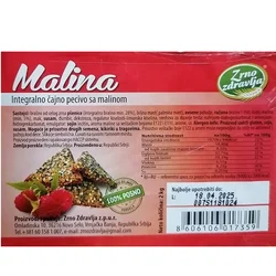 Integralno čajno pecivo sa malinom 1kg Zrno zdravlja