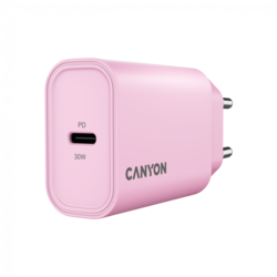 CANYON charger OnCharge 30CL Max Power 30W 1xPD EU Pink