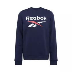 Reebok RI FT BL CREW, muška majica dug rukav za fitnes, plava GJ0527