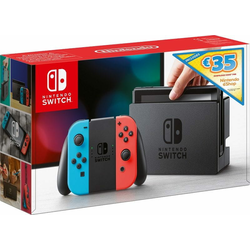 Nintendo Switch - Summer Digital Bundle igraća konzola, crvena/plava