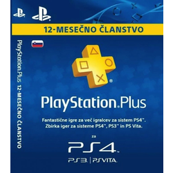 Naročnina PLAYSTATION Članstvo 12 mesecev SVN