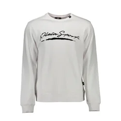 PLEIN SPORT MEN'S ZIP-UP SWEATSHIRT WHITE