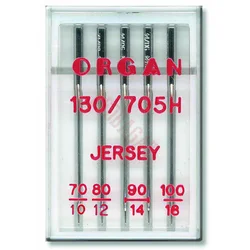 ORGAN Mašinske igle, Jersey Mix NM 70-80-90-100 130/705H
