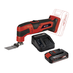 Einhell Aku. Višenamenski alat TC-MG 18 Li i Power-X-Change 18V 2,5 Ah Starter-Kit