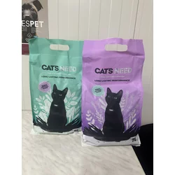 Cats Need posip za mačke Tofu - Zeleni čaj 7l