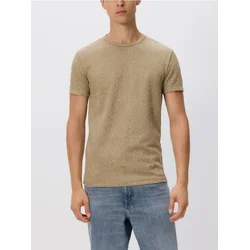 Reserved - Slim fit majica kratkih rukava od strukturirane tkanine