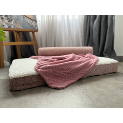 Zampinoo Krevet za pse Koko Premium, Roze