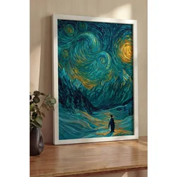 Dekorativna slika u okviru 50 x 70 cm