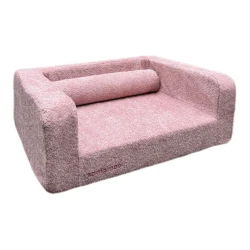 ZAMPINOO Sofa Miyo Premium Krevet za pse sa memorijskom penom, 90 x 70 x 30 cm, Roze