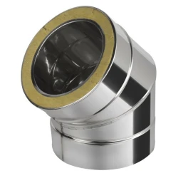 PRODMAX 400/500 Koleno 45° /1,0 mm iz nerjavečega jekla