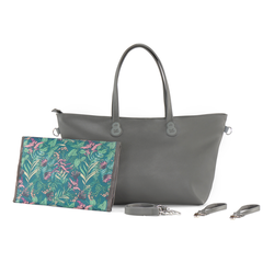 KINDERKRAFT Torba za mame TREASUREBAG DARK GREY