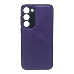 Maska za telefon LEATHER CASE za Samsung S23 Plus, Ljubičasta