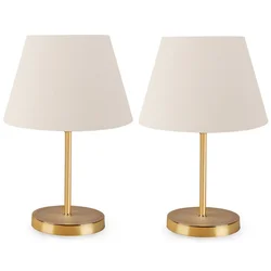 Opviq AYD 2339 Stona lampa, Zlatno-Bela