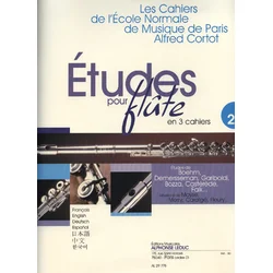 CORTOT: ETUDES POUR FLUTE VOL.2