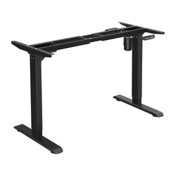 SONGMICS električen Sit/Stand okvir za mizo, črn, LSD010B01V