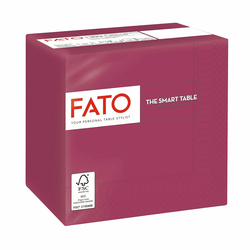 FATO FSC Salvete 38x38cm, Bordo