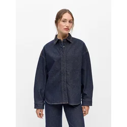 OBJECT Bluza OBJSOLE MAE temno modra