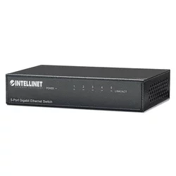 INTELLINET 5-Port Gbt Svič Ruter Crni