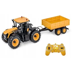 Double E JCB TRACTOR traktor s prikolico na daljinsko upravljanje RC DO-E360