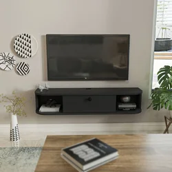 HANAH HOME TV polica Ibarra Anthracite