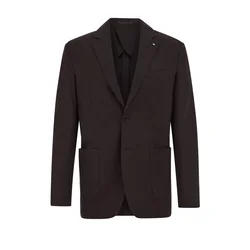 WE Fashion Poslovni suknjič temno rjava