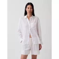 Lanena oversized srajca GAP