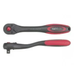 YATO Ratchet 1/4 144 mm upognjen