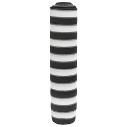 Mreža za privatnost antracit-bijela 1,5 x 25 m HDPE 195 g/m2