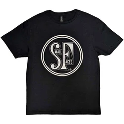 Small Faces Logo Black M Majica