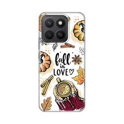 Silikonska maska za Honor X8c, Fall in Love