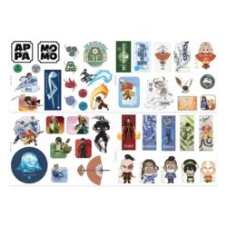Avatar The Last Airbender nalepnice za laptop i konzolu, vinil