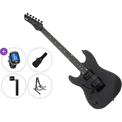 PSD Guitars SPS-100ML Standard SET Matte Black Električna kitara