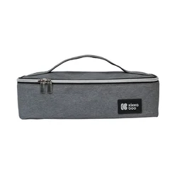 Kikka Boo Termo izolovana torba za hranu Foody 28x10x8cm Dark Grey
