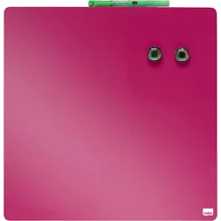 Tabla magnetna nobo quarter 36x36 cm roza 1903803
