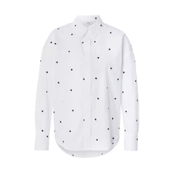 JDY Bluza črna/bela