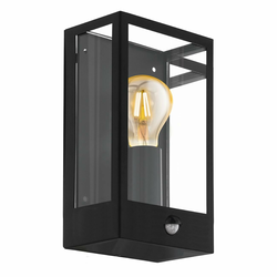 Eglo 99587 - Spoljašnje zidno svetlo sa senzorom ALAMONTE 1xE27/60W/230V IP44