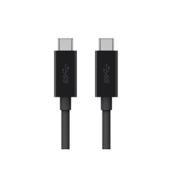 Belkin F2CU049bt2M-BLK USB cable 2 m 3.0 (3.1 Gen 1) USB C Black