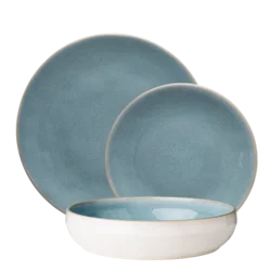 Set krožnikov 18 kosov - Gaya Elements Glacial Ice North - 493029