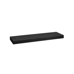 FIVE Zidna Polica 60X23,5X3,8 Cm Mdf/Drvo Crna