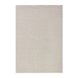 Siva zunanja preproga Bougari Coin, 80x150 cm
