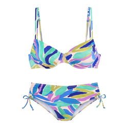 s.Oliver Bikini modra/rumena/zelena/lila