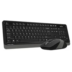 A4 TECH FG1010 FSTYLER Wireless Combo USB YU sivi set (TAS01337)
