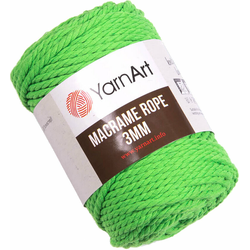 Yarn Art Macrame Rope 3 mm 3 mm 63 m 802 Neon Green Vrvica