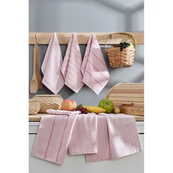 Lessentiel Maison Set Peškira za ruke Sofya, 30 x 50 cm, Roze