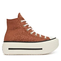 Modne superge Converse Chuck Taylor All Star Lift Double Stack Platform Deer A17883C Rjava