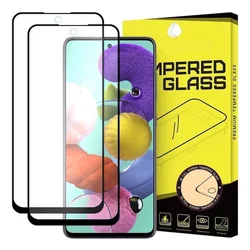 2x Wozinsky zaštitno kaljeno staklo za Samsung Galaxy A51 - Crna KP10227
