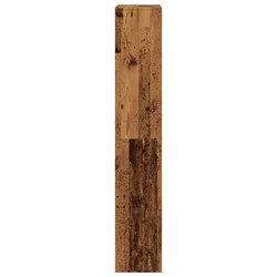Sobna pregrada boja drva 100 x 33 x 187,5 cm konstruirano drvo